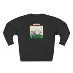 Cat Poker Comic Crewneck Sweatshirt