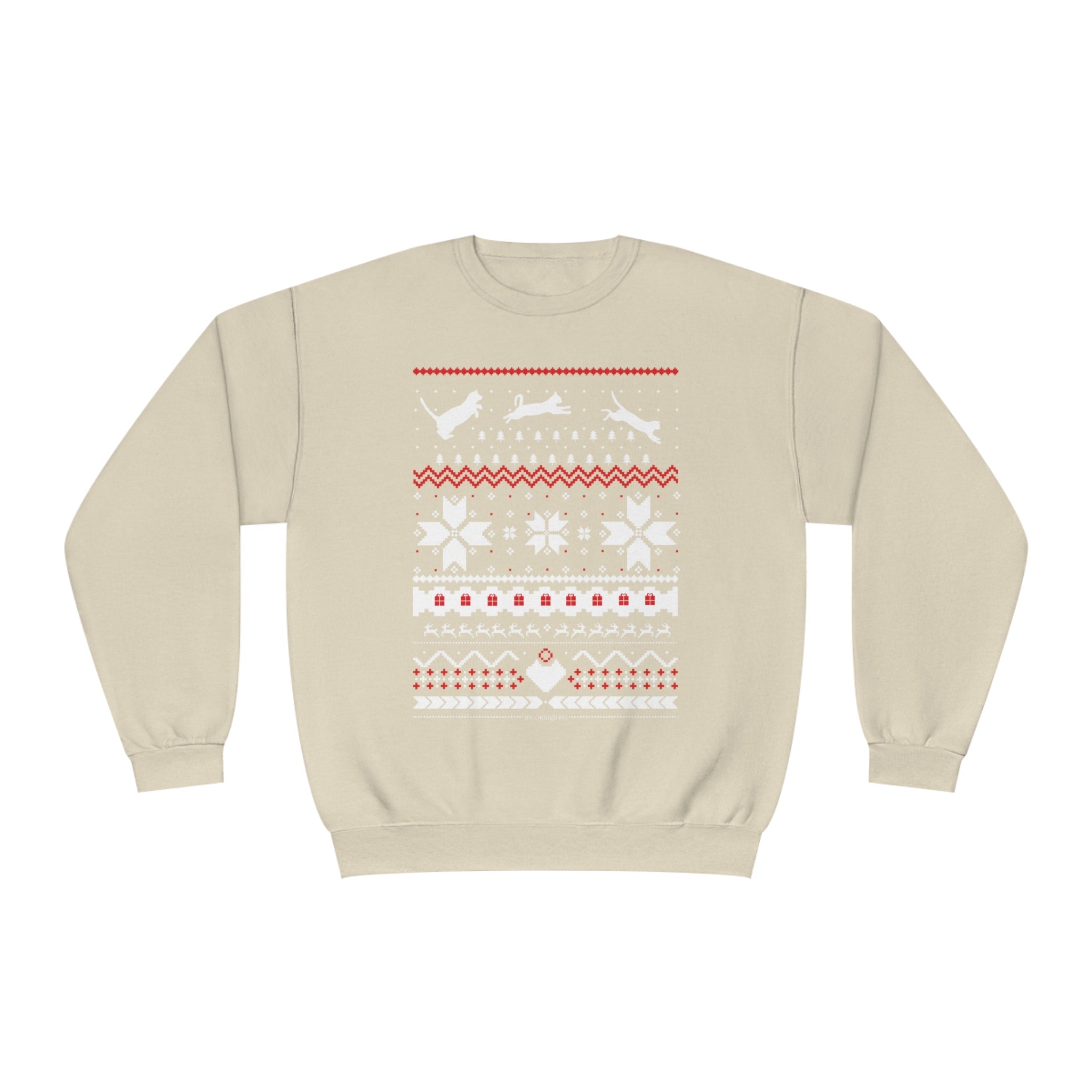 Fair Isle Feral Crewneck Sweatshirt