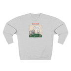 Cat Poker Comic Crewneck Sweatshirt