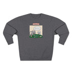 Cat Poker Comic Crewneck Sweatshirt