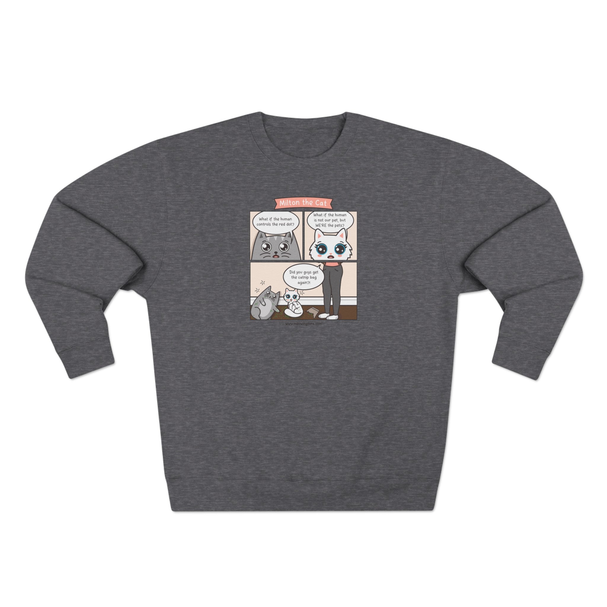 Catnip Trip Comic Crewneck Sweatshirt