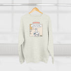 World Domination Cat Comic Crewneck Sweatshirt