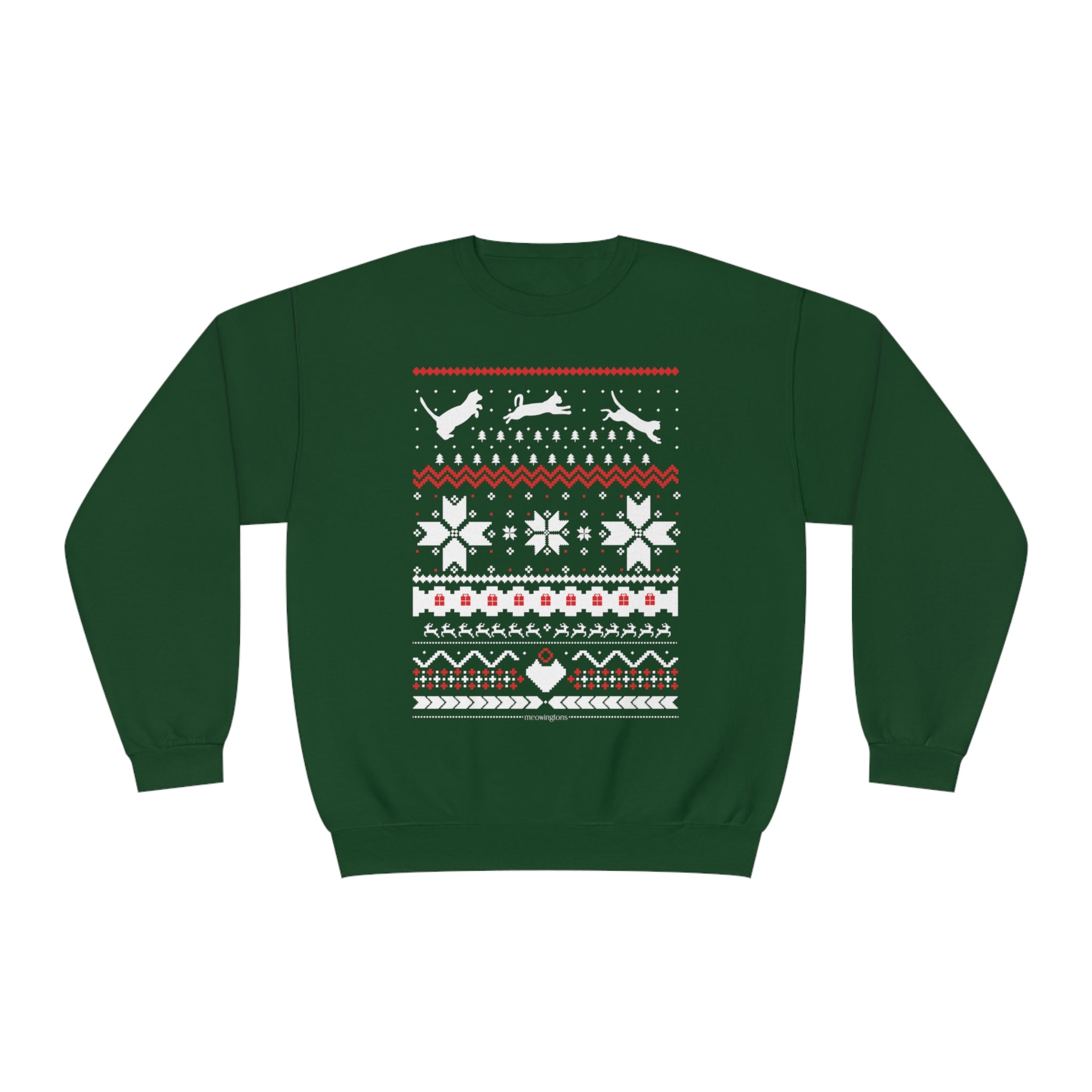 Fair Isle Feral Crewneck Sweatshirt