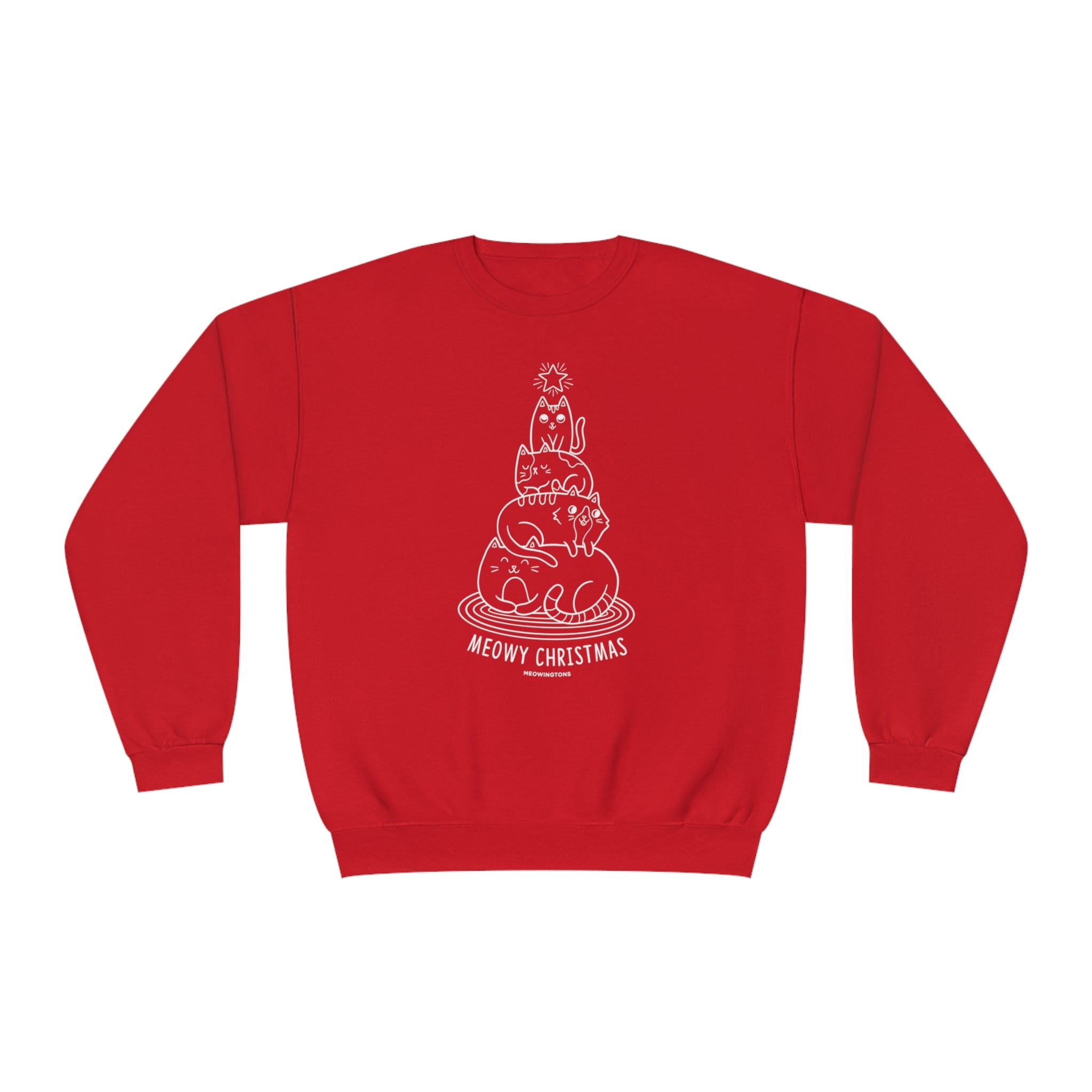Merry Catmas Crewneck Sweatshirt