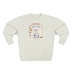 World Domination Cat Comic Crewneck Sweatshirt