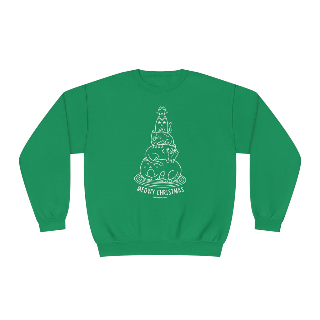 Merry Catmas Crewneck Sweatshirt