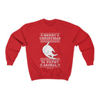 Merry Christmas, Ya Filthy Animal Crewneck Sweatshirt