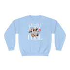 Merry & Feral Christmas Cat Sweatshirt