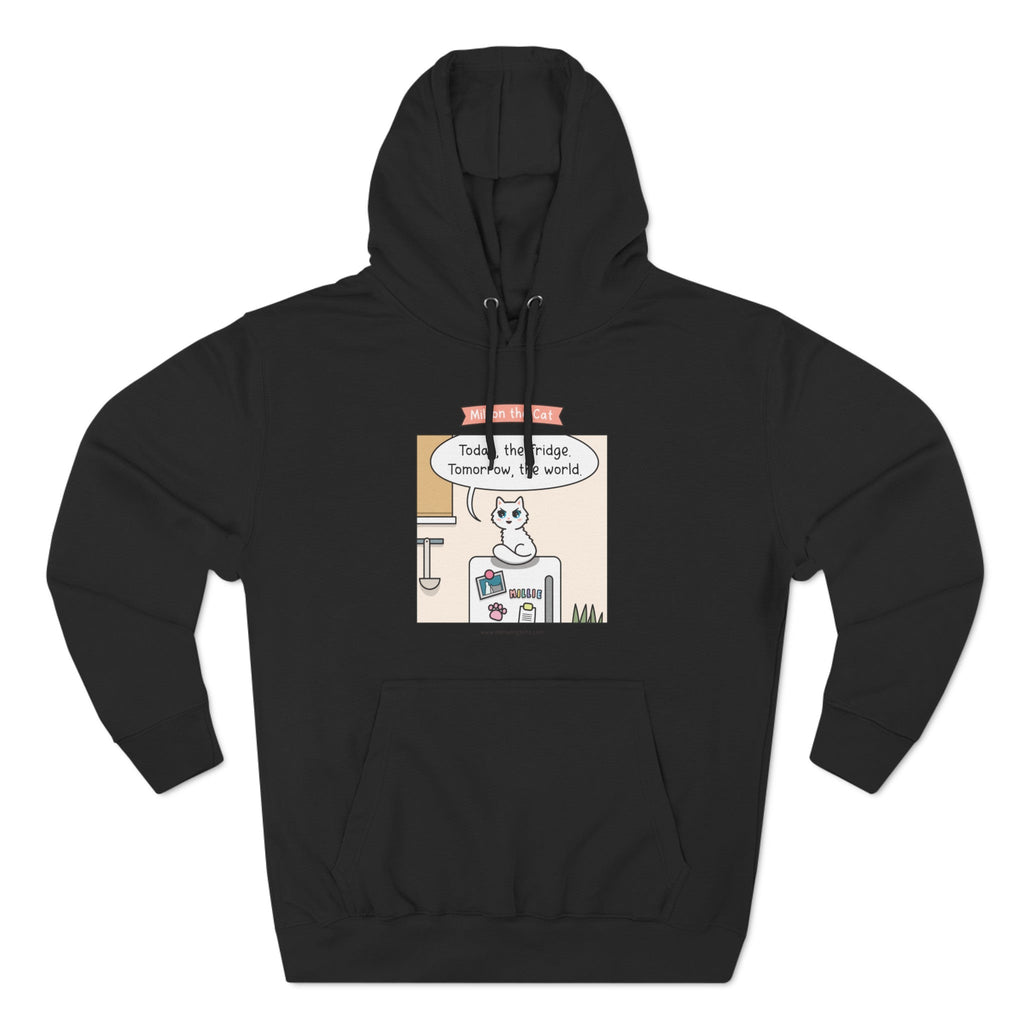 World Domination Cat Comic Hoodie