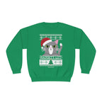 Naughty List Cat Crewneck Sweatshirt