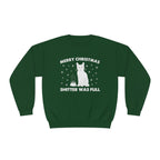 Shitter's Full Christmas Cat Sweatshirt