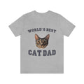 Customizable World's Best Cat Dad T-Shirt